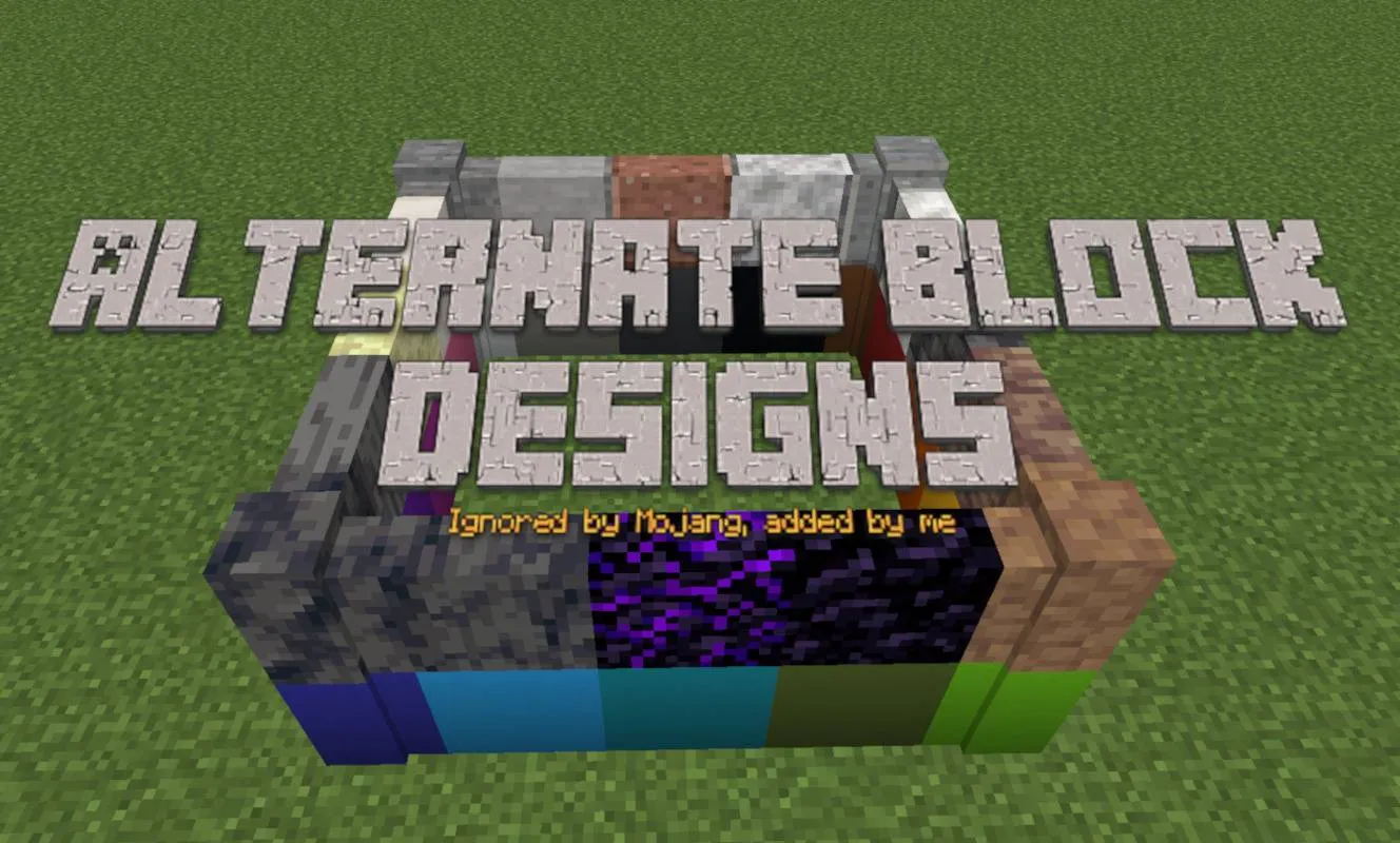 Alternate Block Designs, Моды, Minecraft