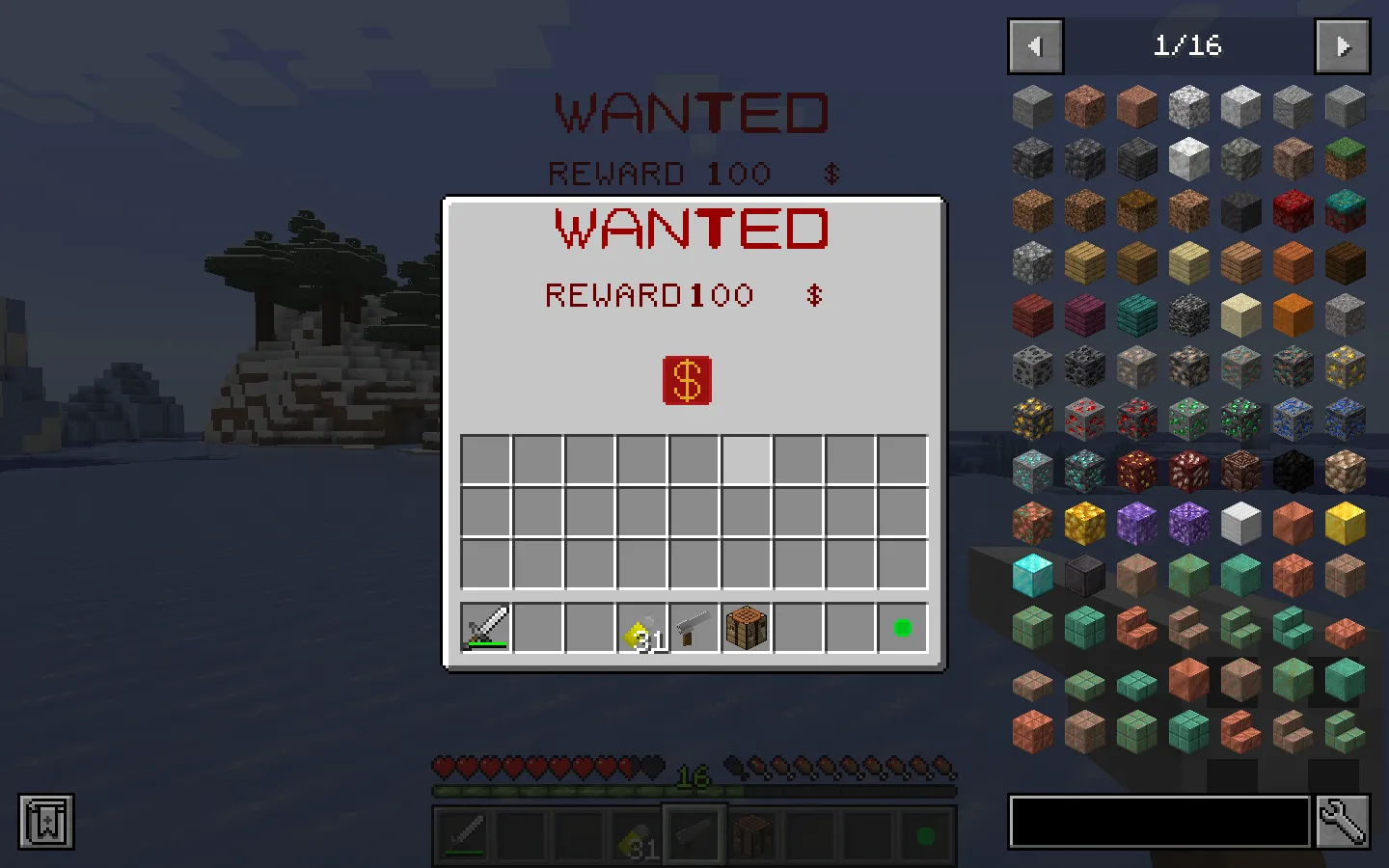 Wanted in Village — скриншот 3 (Моды, Minecraft)