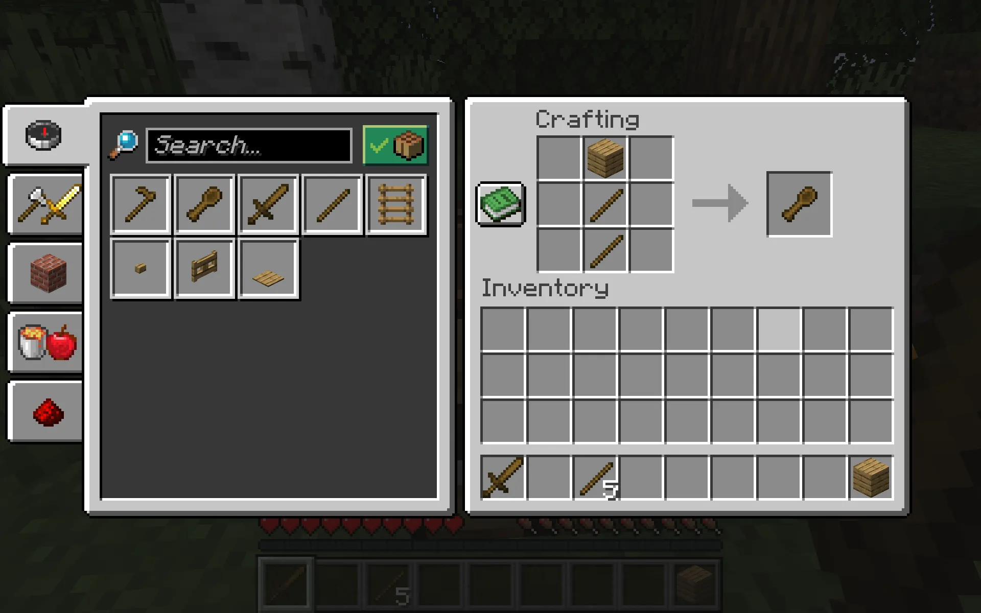 Spoons Over Shovels, Текстуры, Minecraft