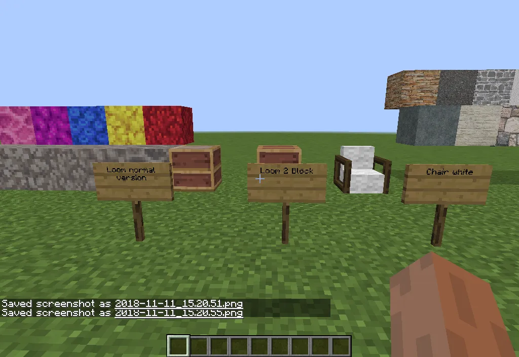Blocks and Rocks Plus, Моды, Minecraft