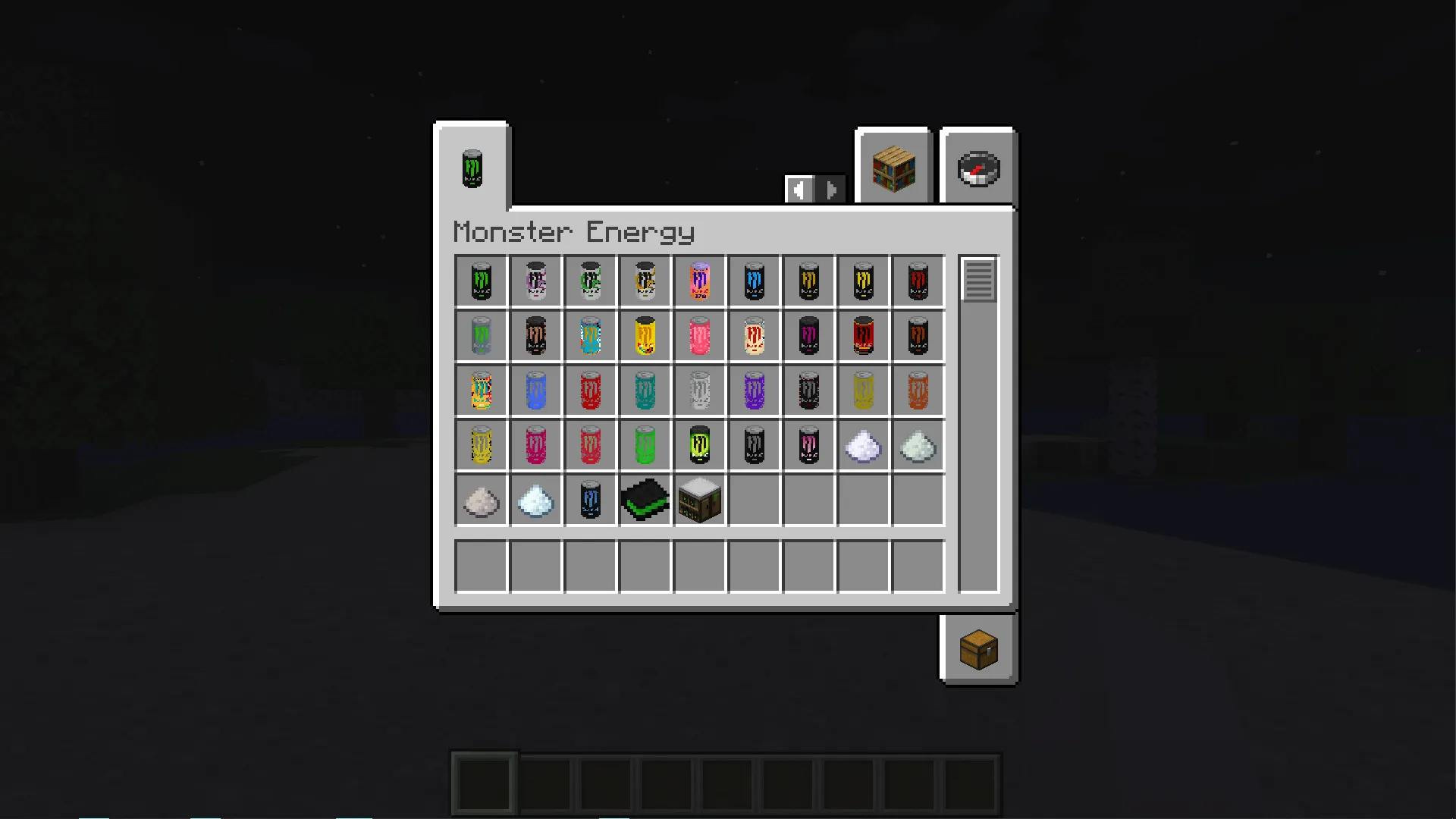 Monster Energy by Simbaplayer, Моды, Minecraft