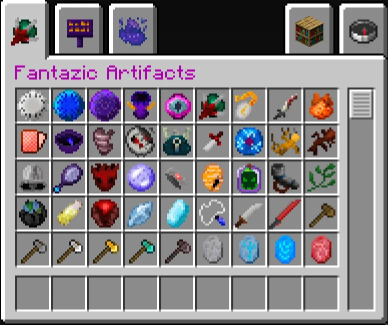 Fantazia, Моды, Minecraft
