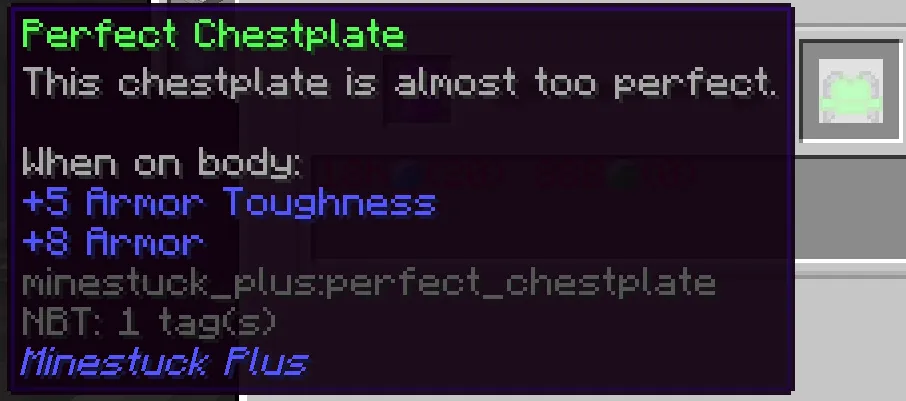 Minestuck Plus, Моды, Minecraft