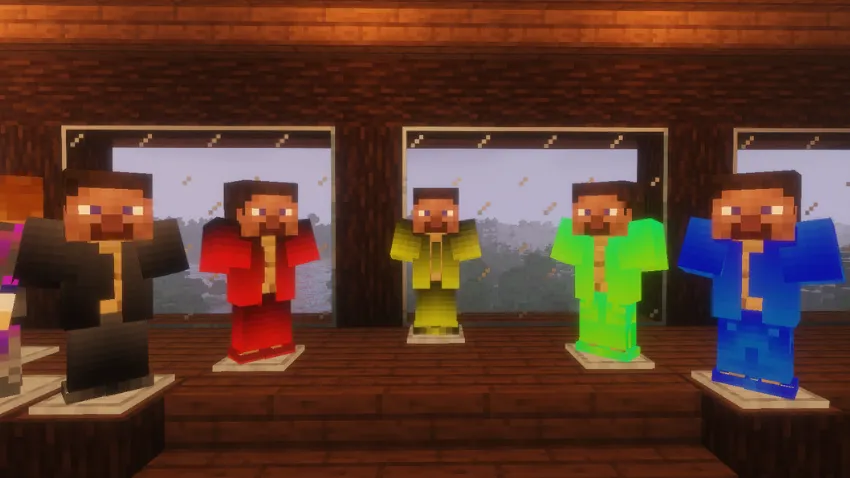 NT  Suits, Моды, Minecraft