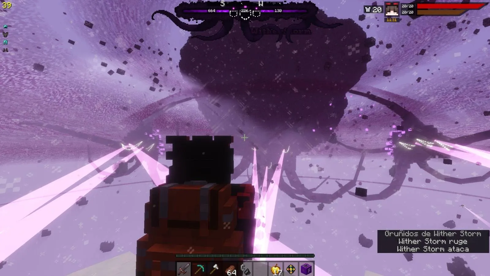 Immersive Wither Storm — скриншот 2 (Модпаки, Minecraft)