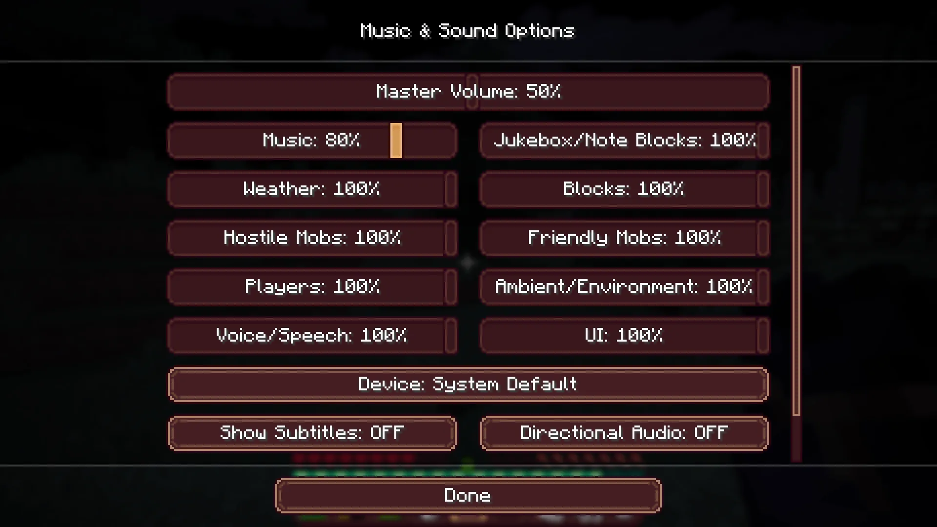 Dark Coffee GUI, Текстуры, Minecraft