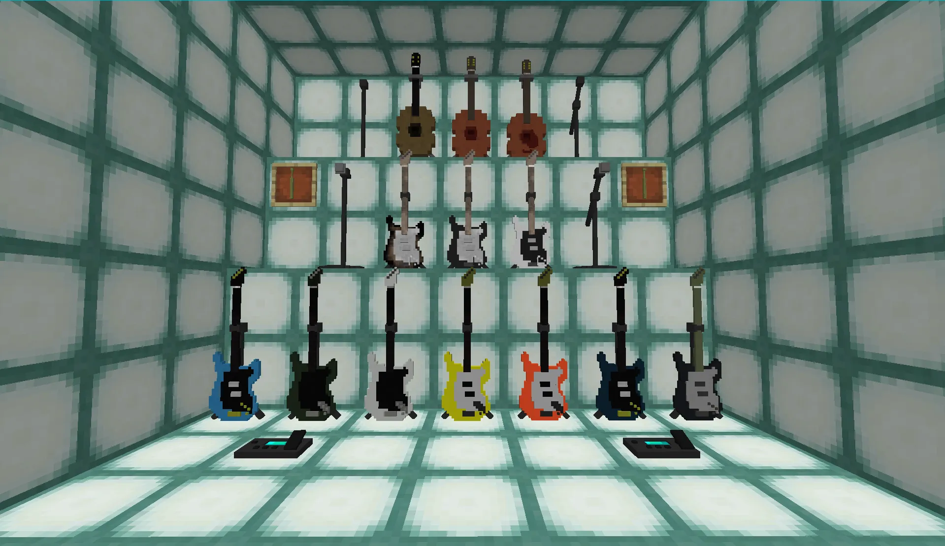 Musicc, Моды, Minecraft