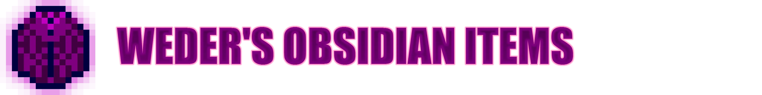 Weder's Obsidian Items — скриншот 1 (Моды, Minecraft)