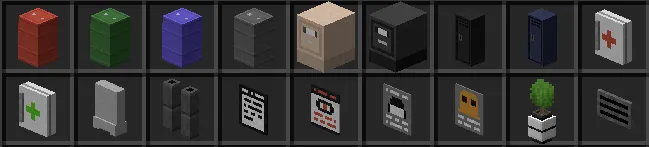 SCP: Builder Pack (Canceled), Моды, Minecraft