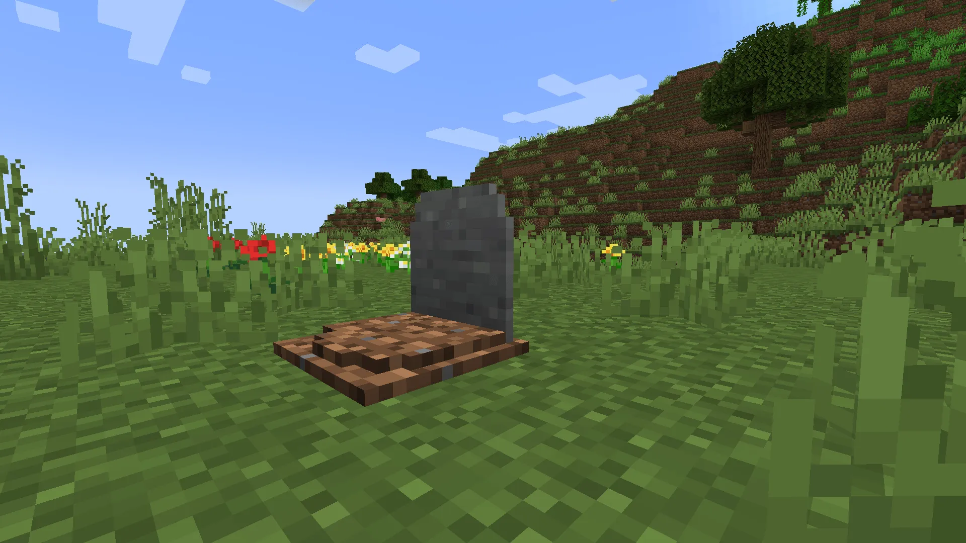 Polished Andesite (Gravestone Mod) — скриншот 1 (Текстуры, Minecraft)