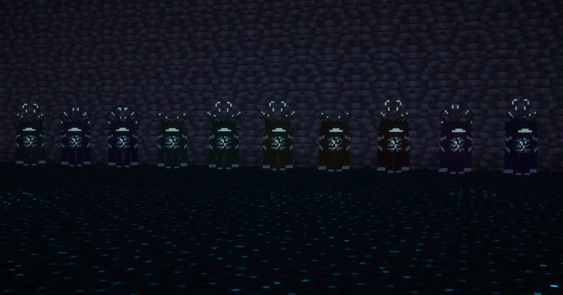 Warden Villagers, Текстуры, Minecraft