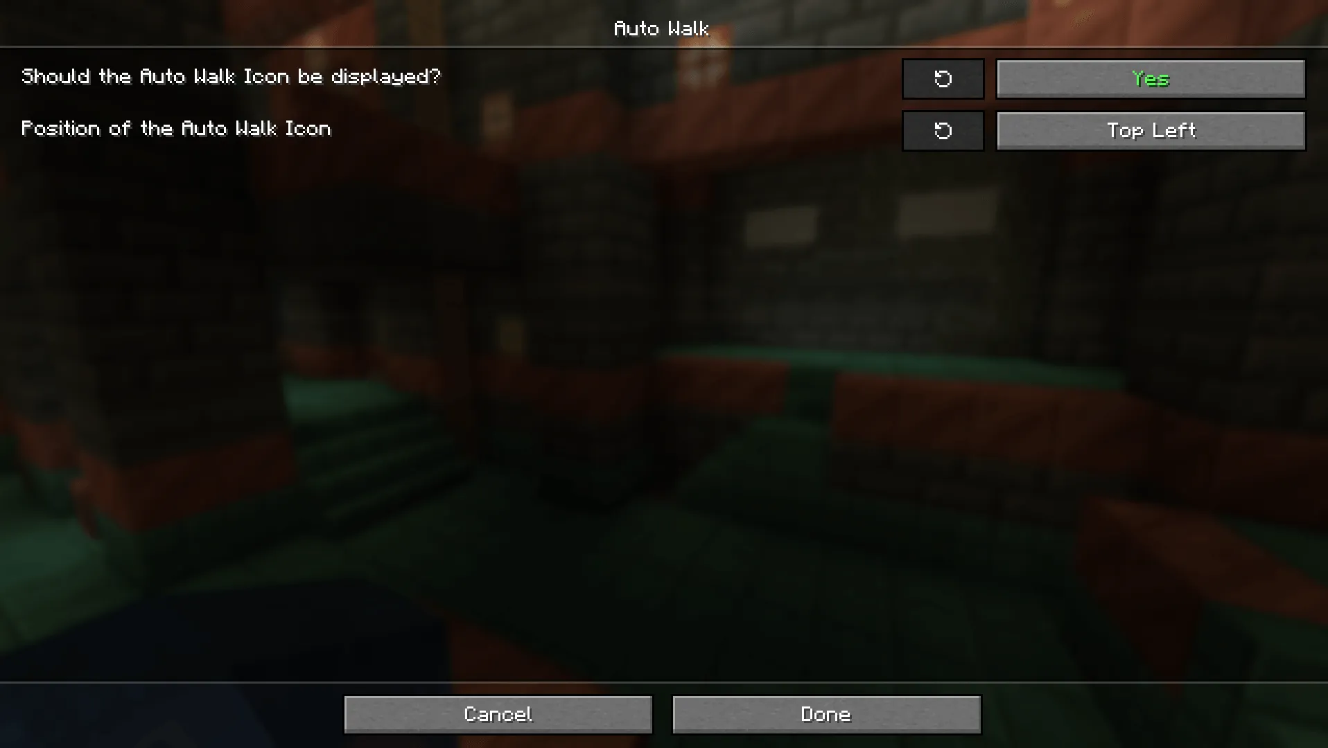 Duper's AutoWalk — скриншот 1 (Моды, Minecraft)