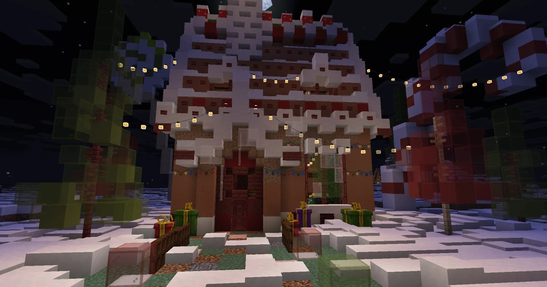 Christmas Lights — скриншот 3 (Моды, Minecraft)