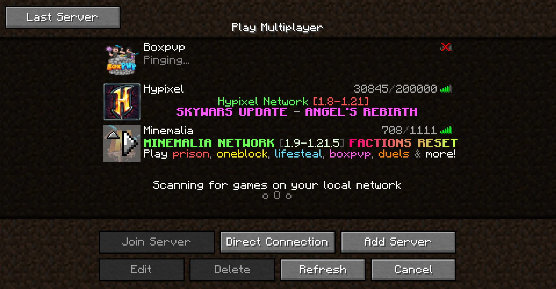 Booster, Моды, Minecraft