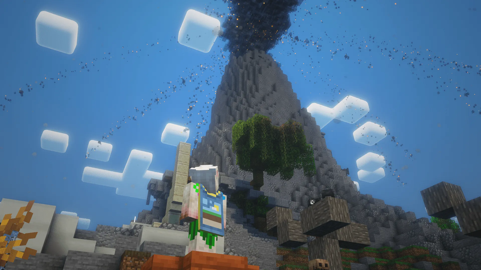 Wii Party: Board Game Island, Карты, Minecraft