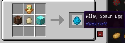 MoreRecipes-Spawners-PeacefulItems, Моды, Minecraft