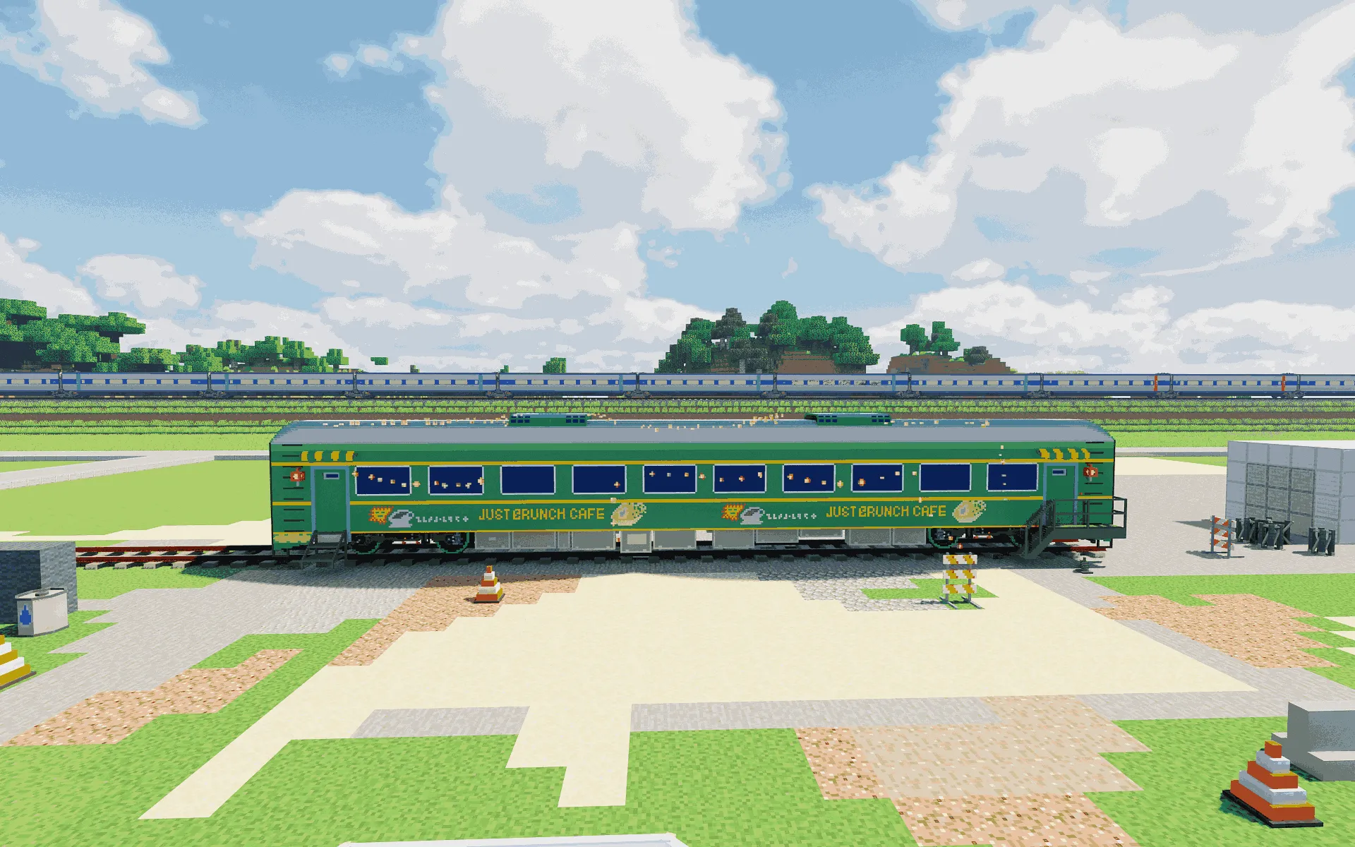 Korea Voxel Train Pack [IR/Immersive Railroading] — скриншот 13 (Текстуры, Minecraft)