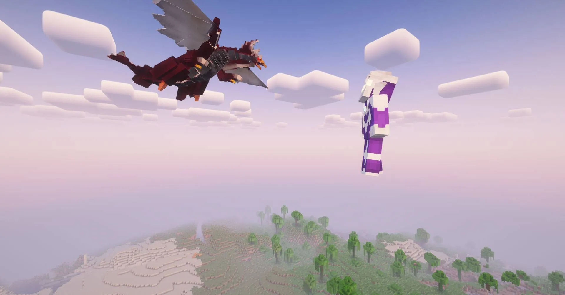 Becomes Ultraman:Infinity, Моды, Minecraft