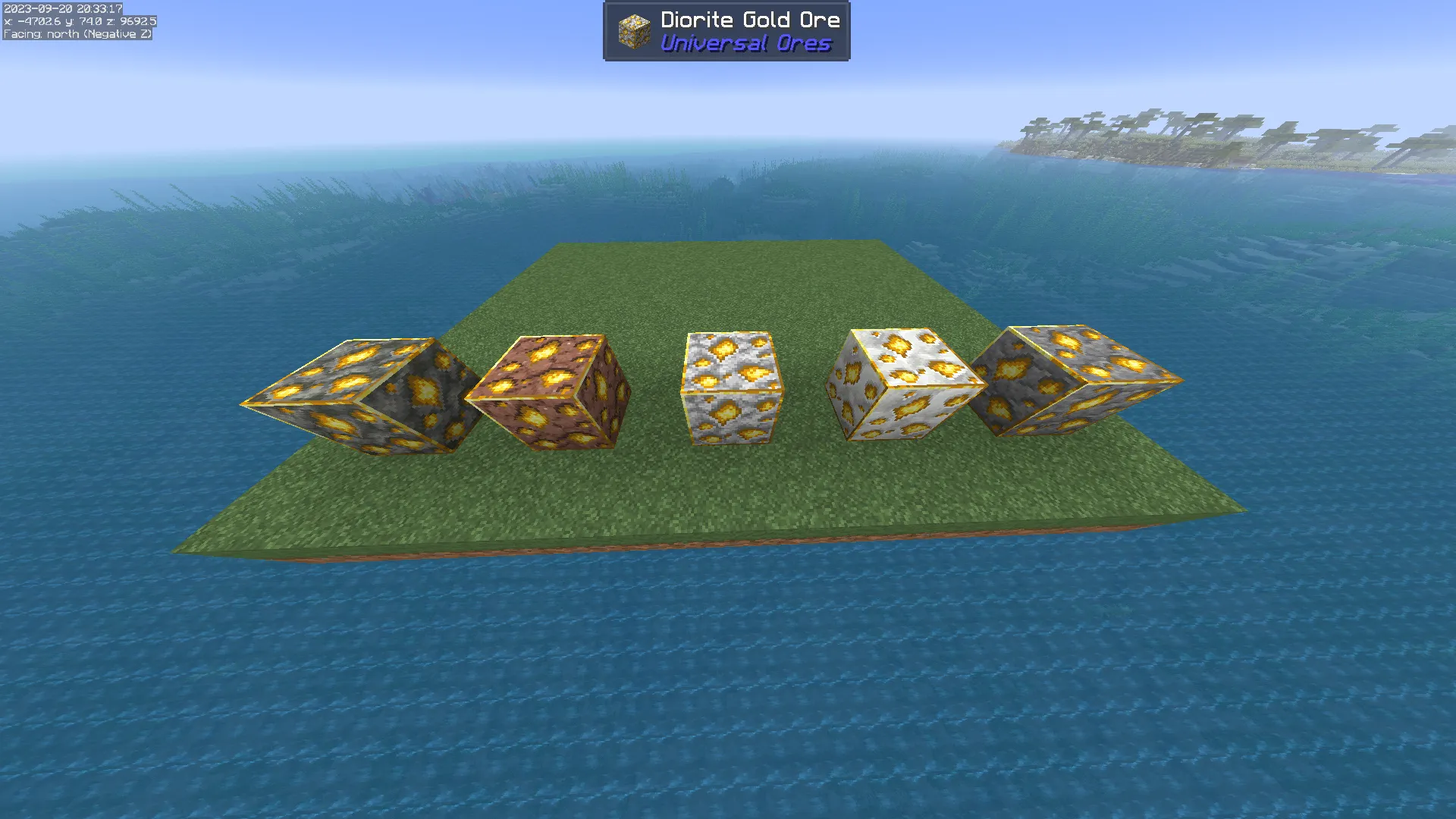 Faithful 32x Universal Ores Ore Borders — скриншот 23 (Текстуры, Minecraft)