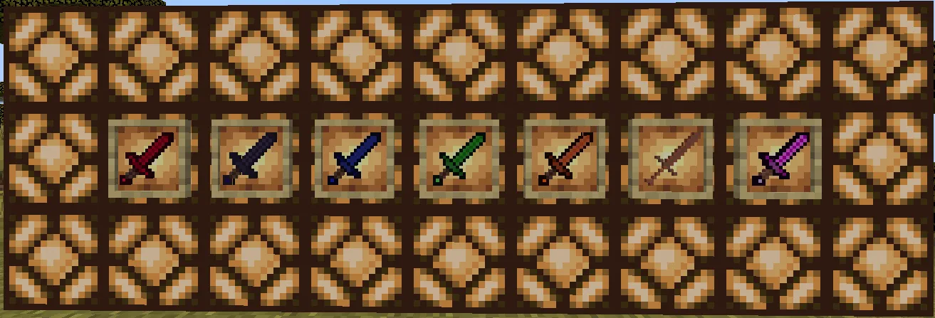 Redstone Sword Engine- More Swords! — скриншот 1 (Моды, Minecraft)