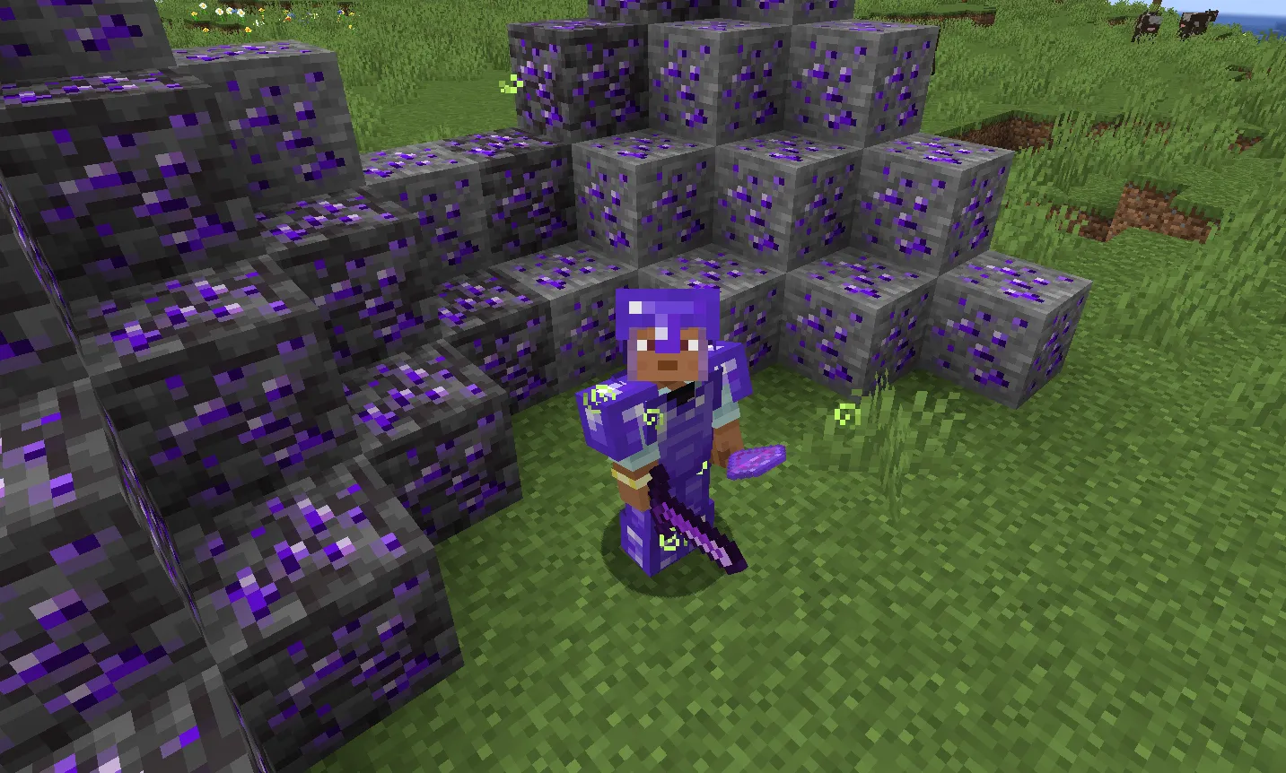 Legendary Lonsdaleite - Powerful New Ore and Tools! — скриншот 5 (Моды, Minecraft)