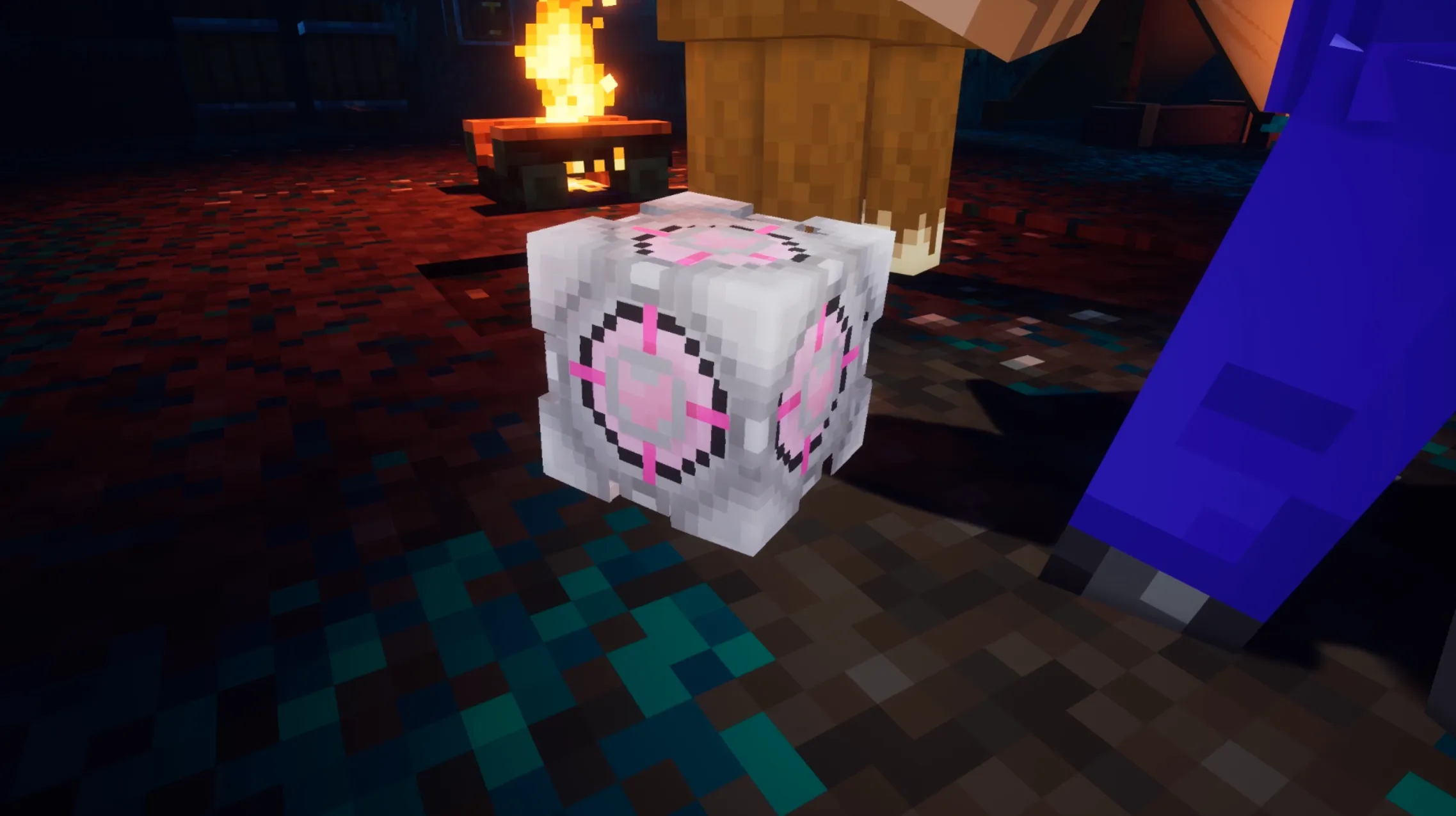 Companion Cube Pet, Текстуры, Minecraft