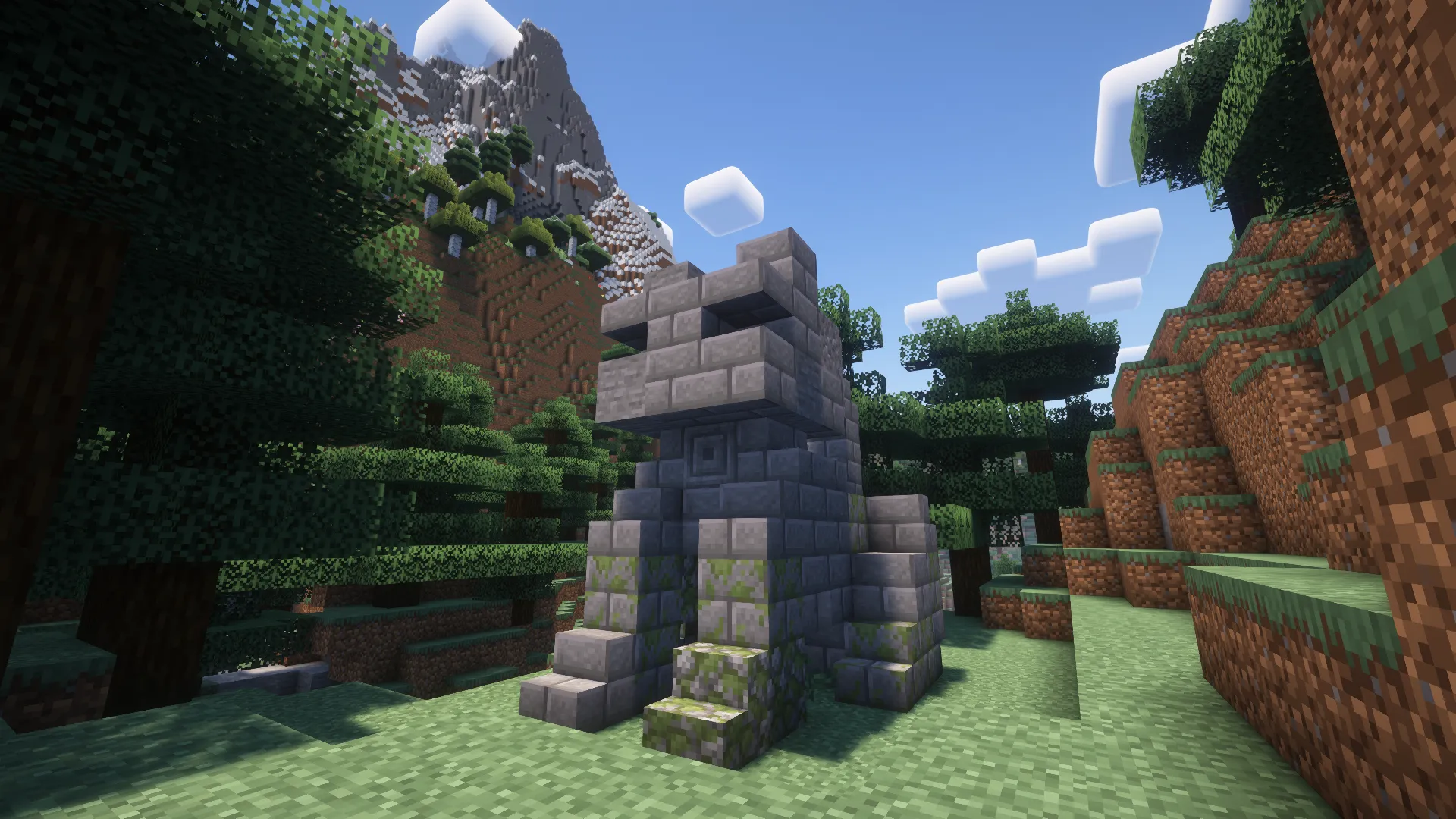 Small Cat Statues — скриншот 1 (Моды, Minecraft)
