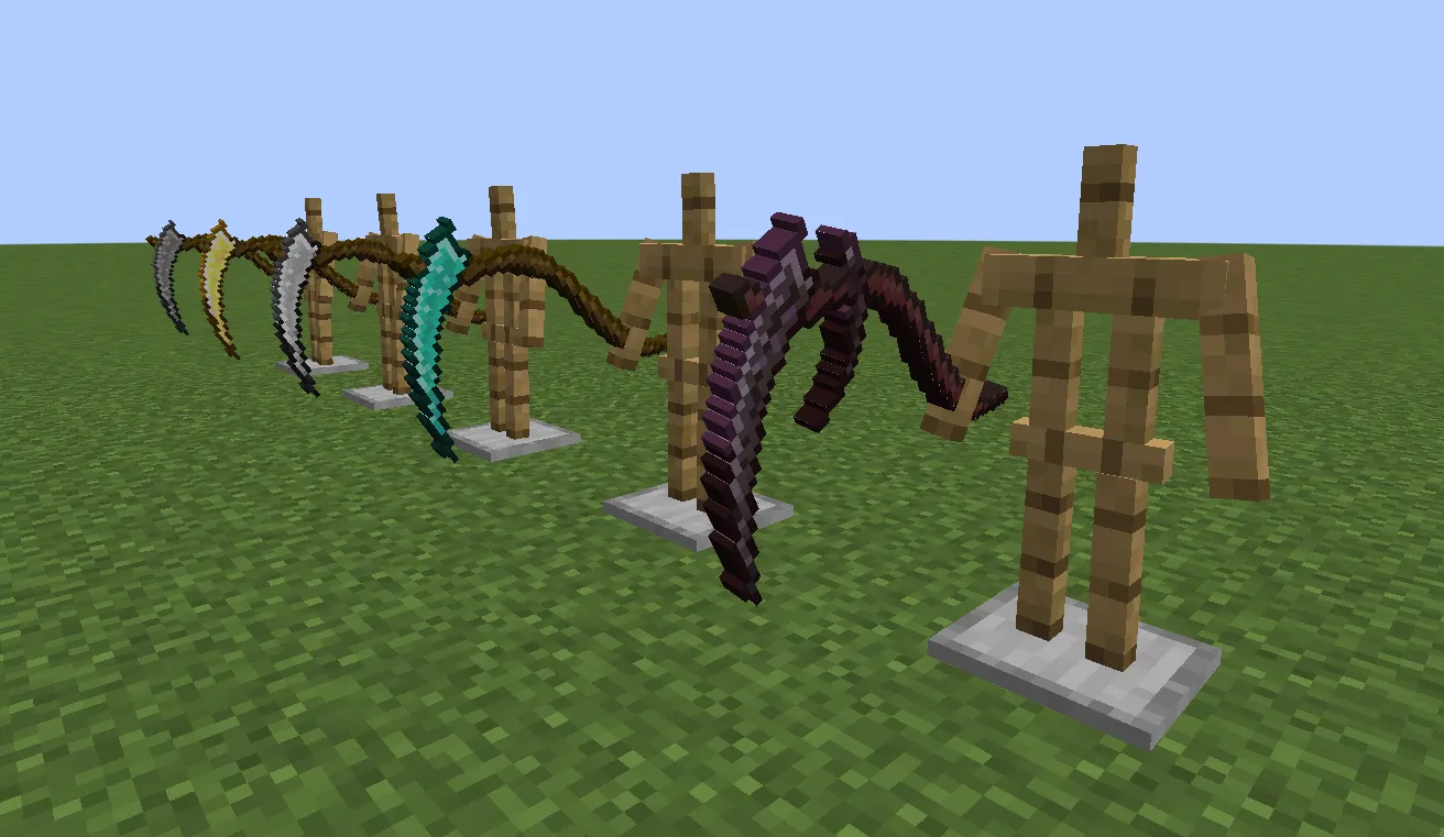 Churro's Scythes — скриншот 4 (Моды, Minecraft)