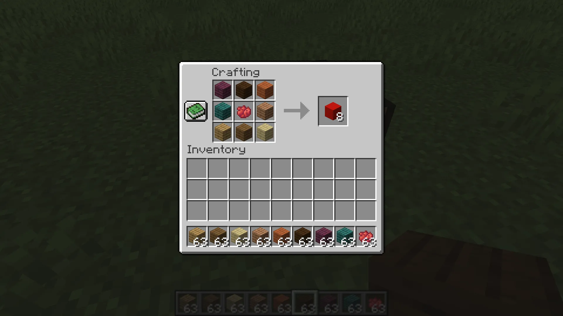 Coloured Woods — скриншот 3 (Моды, Minecraft)