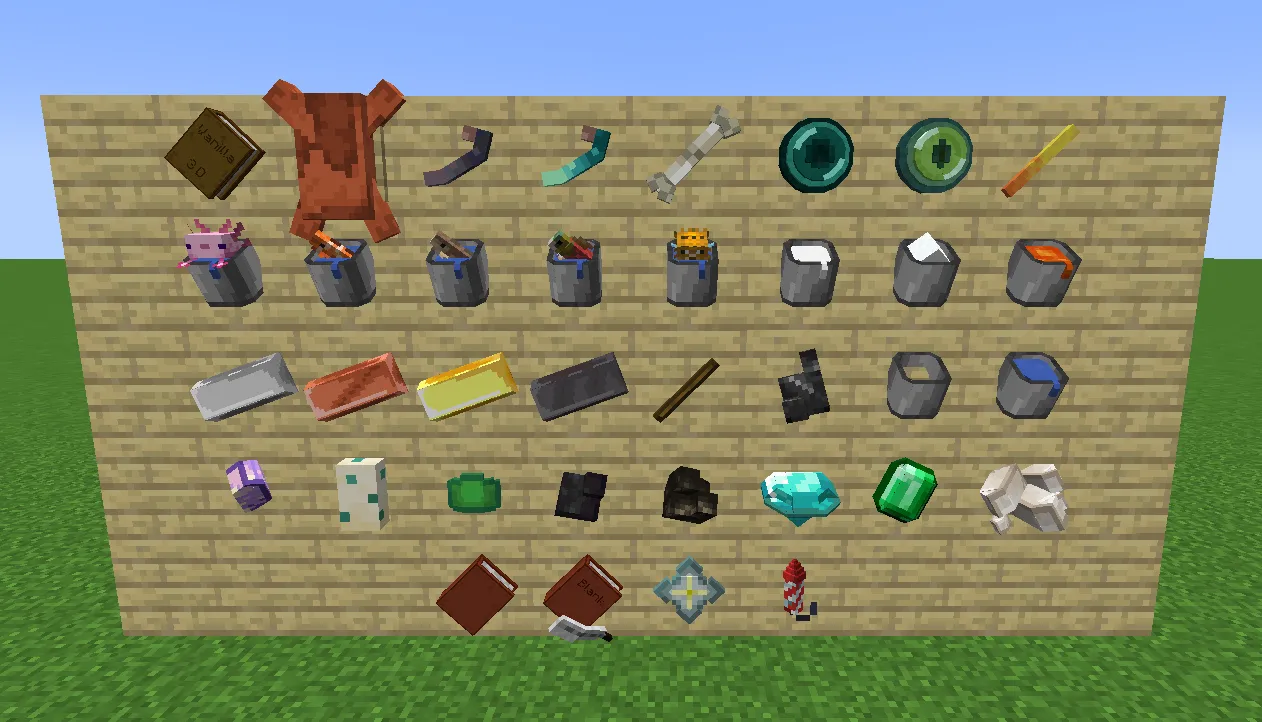 Krhonos's item gallery, Текстуры, Minecraft