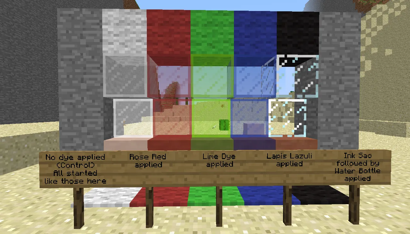 Block Dyer — скриншот 1 (Плагины, Minecraft)