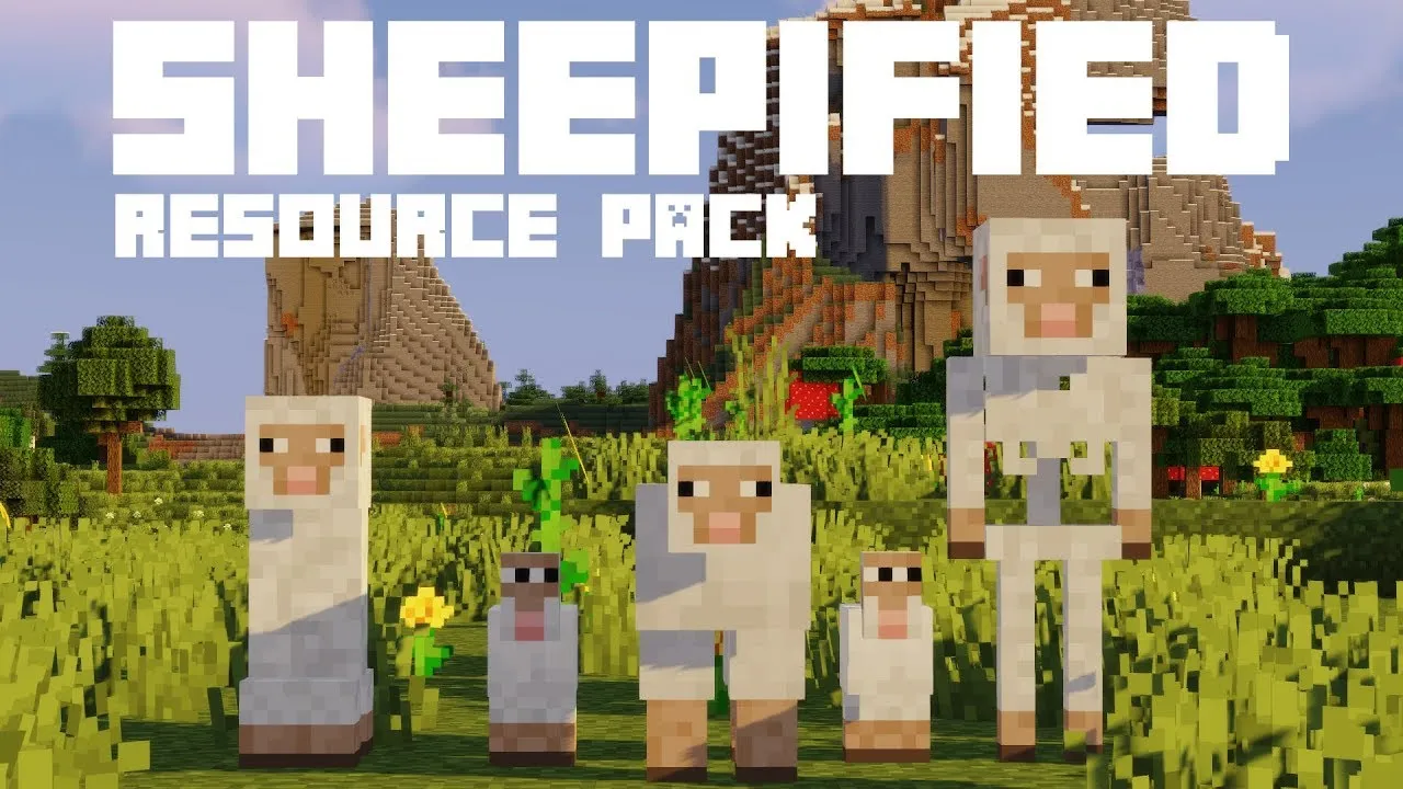 Sheepified — скриншот 1 (Текстуры, Minecraft)
