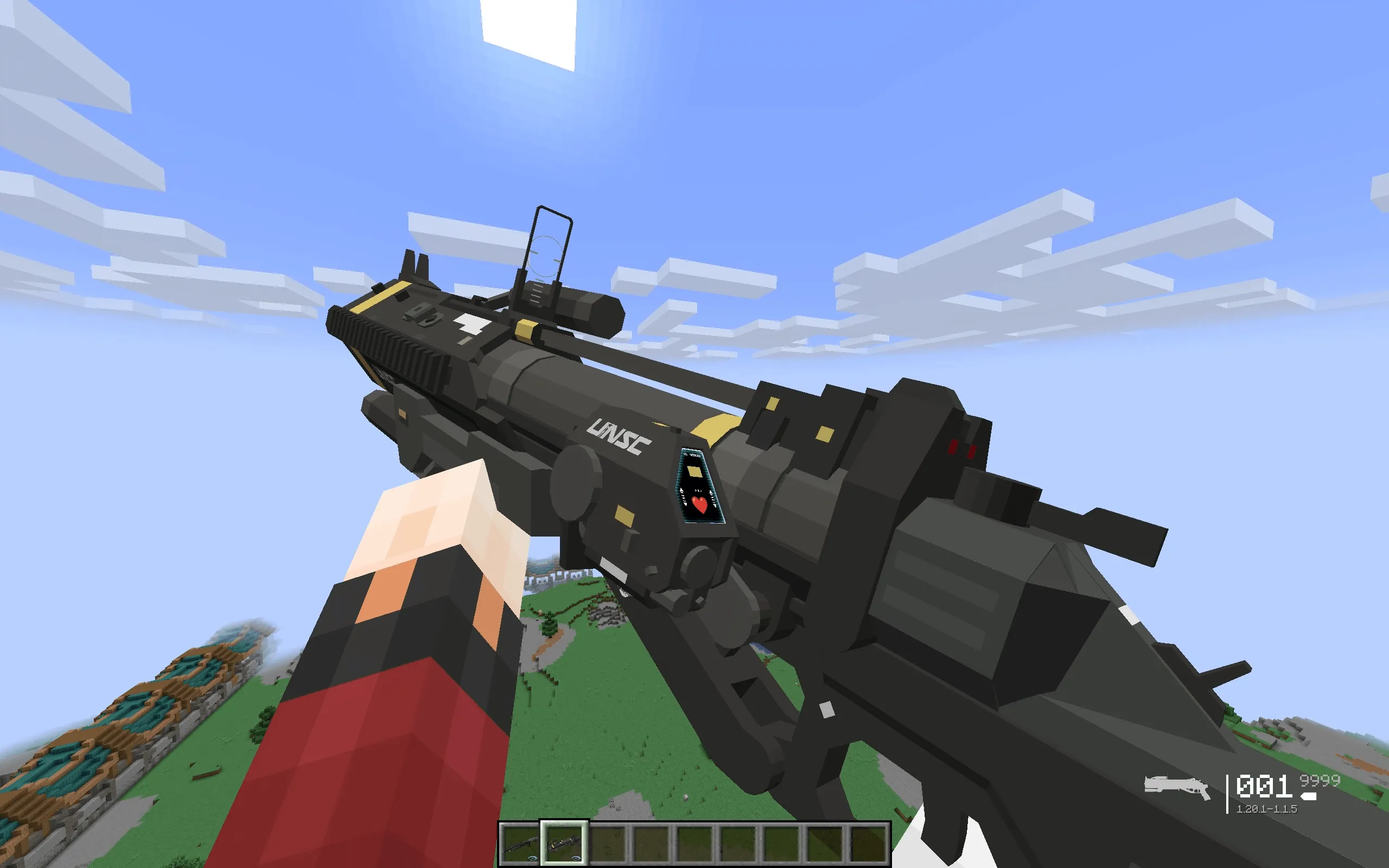 [TACZ]Halo Weapon Pack for TACZ — скриншот 5 (Кастомизации, Minecraft)