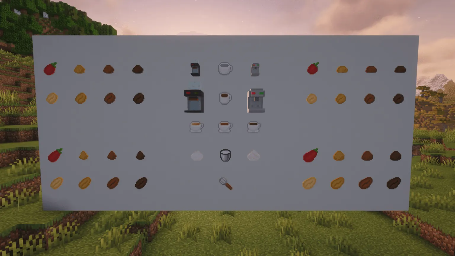 Zusz's CoffeeCraft2: ReBrewed — скриншот 1 (Моды, Minecraft)