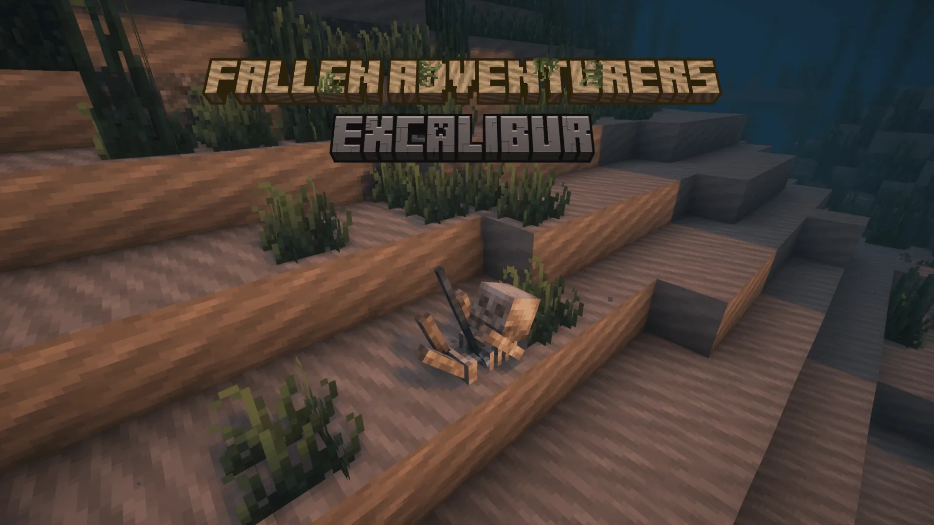 Excalibur | Realm RPG: Fallen Adventurers Support — скриншот 1 (Текстуры, Minecraft)