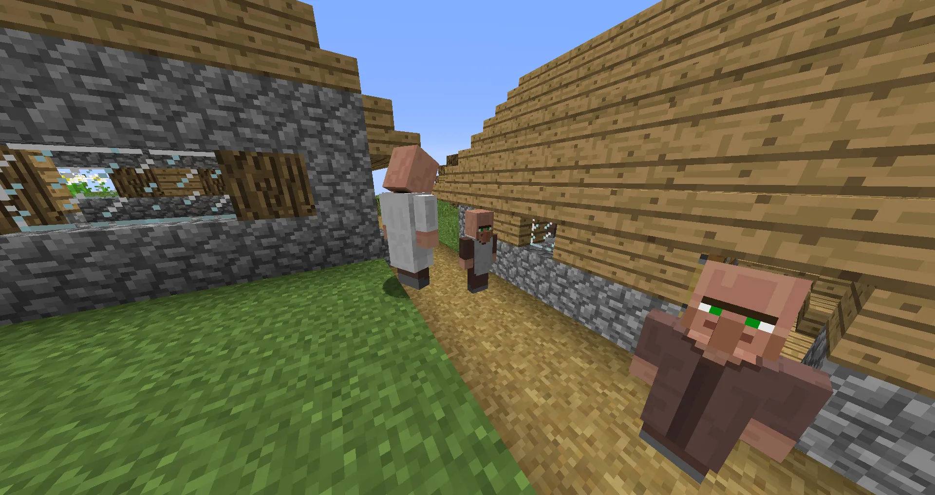 Villagers with Separated Arms Resource pack — скриншот 6 (Текстуры, Minecraft)