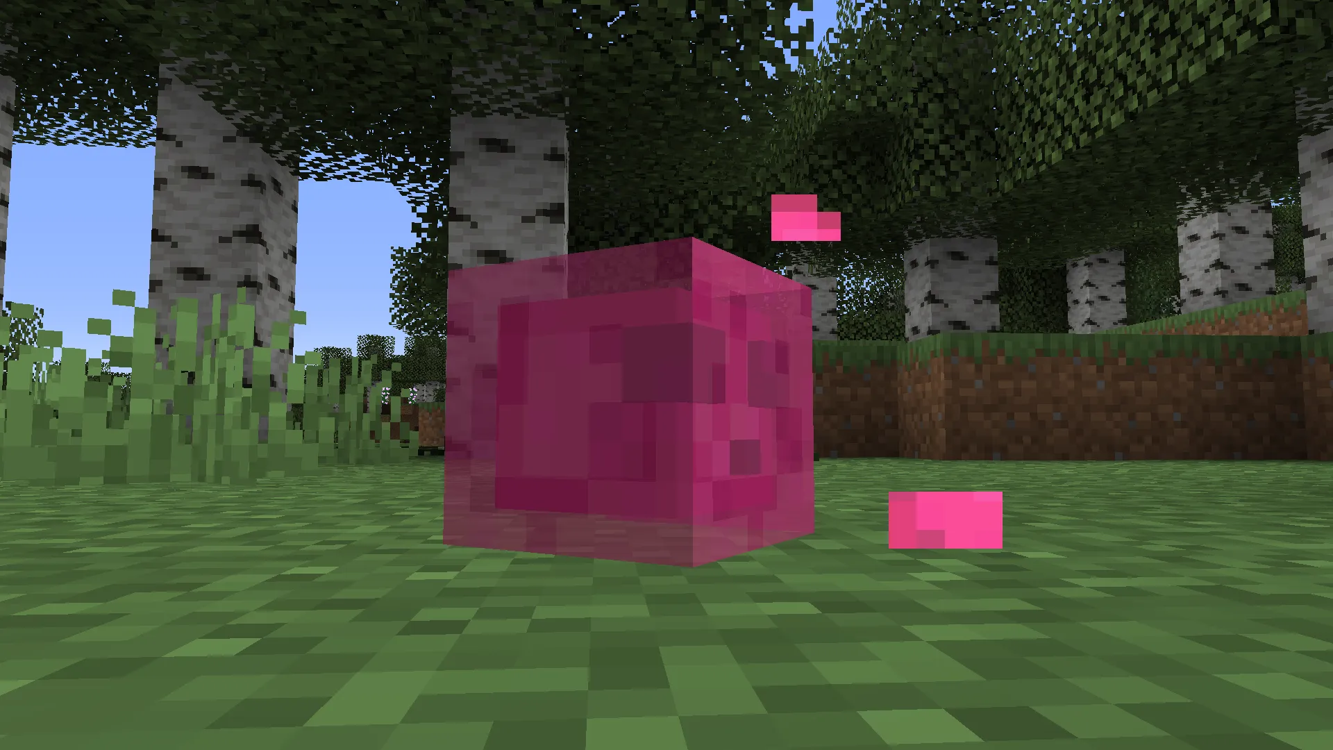 Pink Slimes — скриншот 1 (Текстуры, Minecraft)