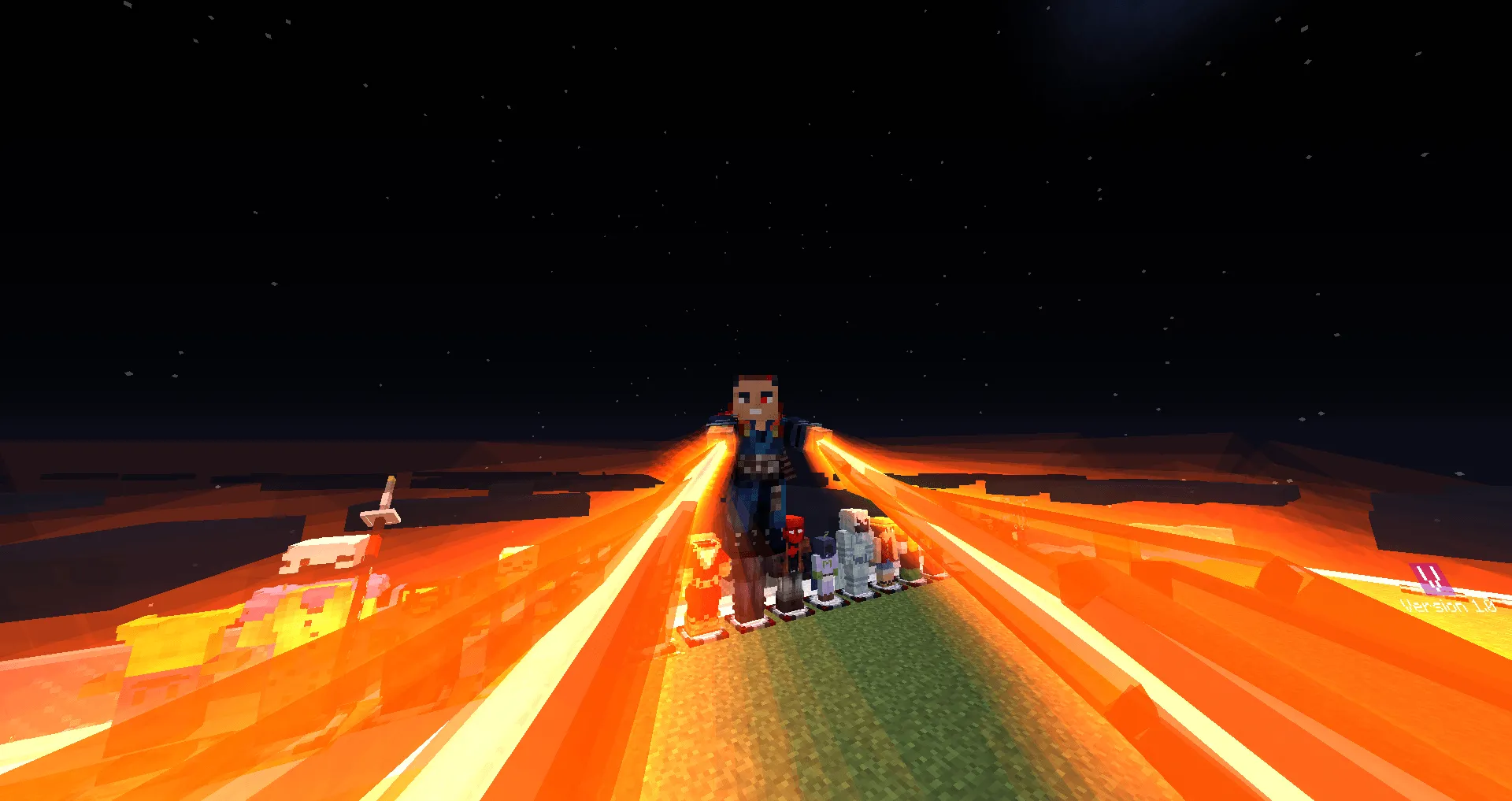 The 2D Heropack, Аддоны, Minecraft