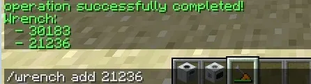 Wrench Log — скриншот 3 (Плагины, Minecraft)