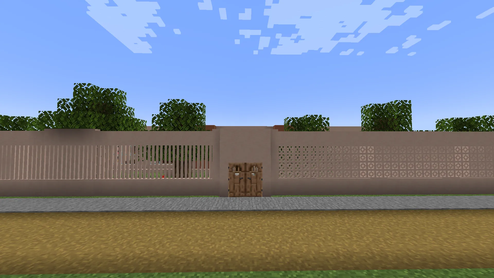 Decorative Terracotta Lattices — скриншот 2 (Моды, Minecraft)