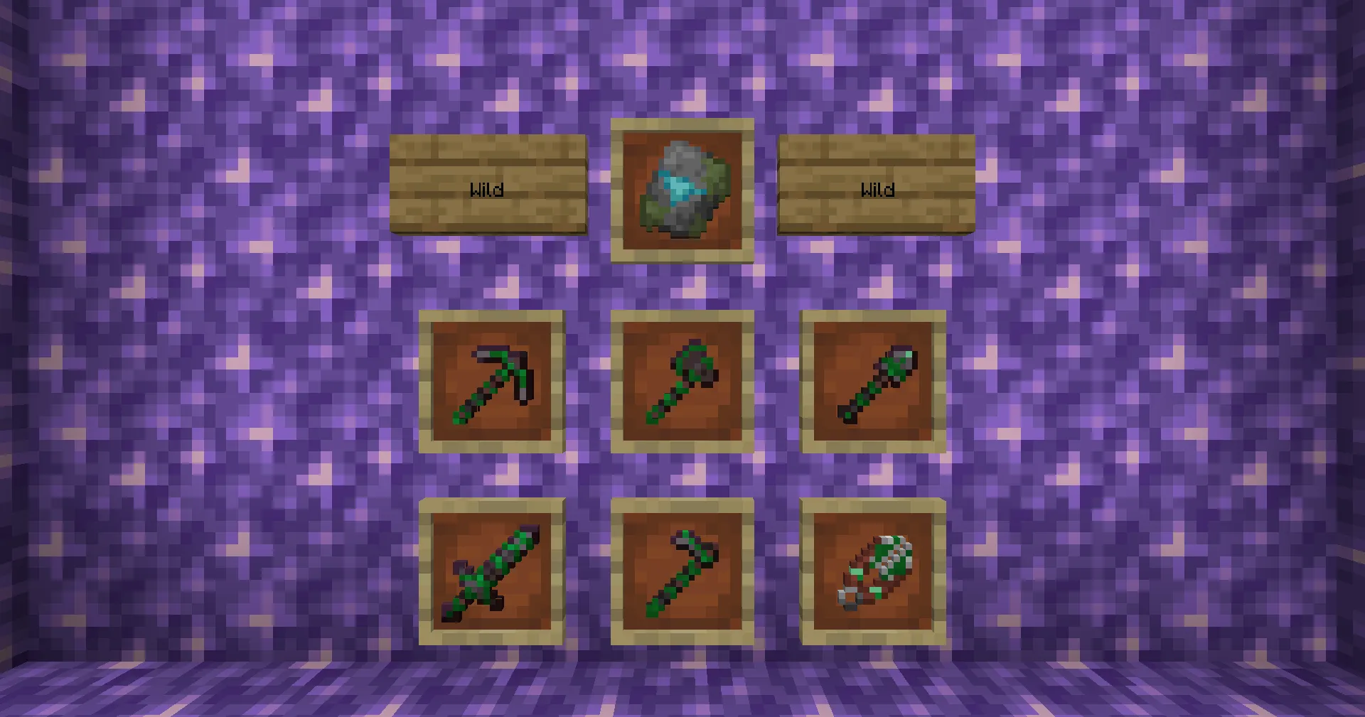Trims on Tools, Моды, Minecraft