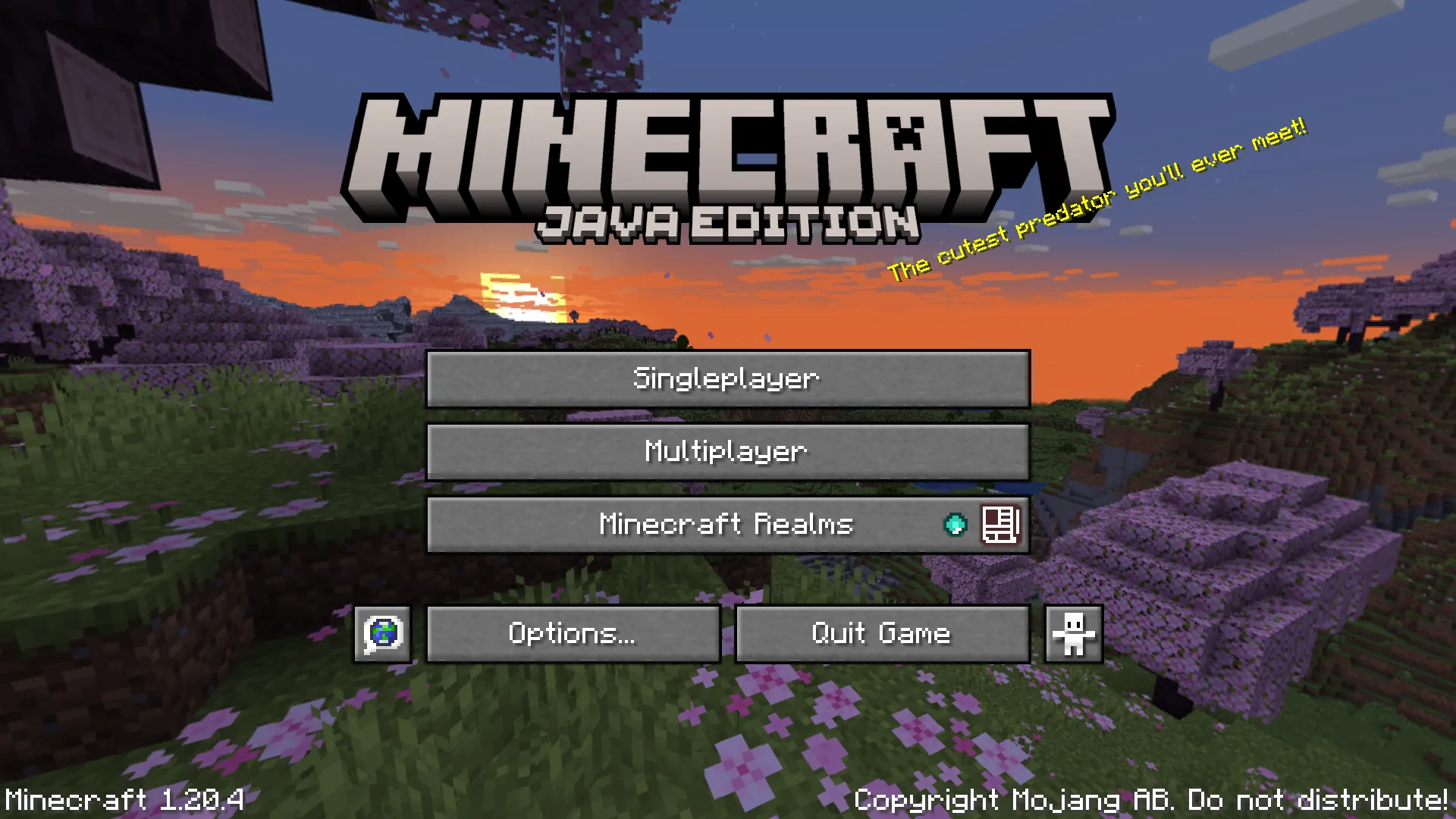 Clear Game Title, Текстуры, Minecraft