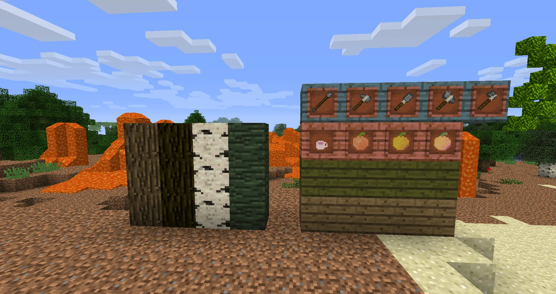 PACKEMONIUM v0.5, Текстуры, Minecraft