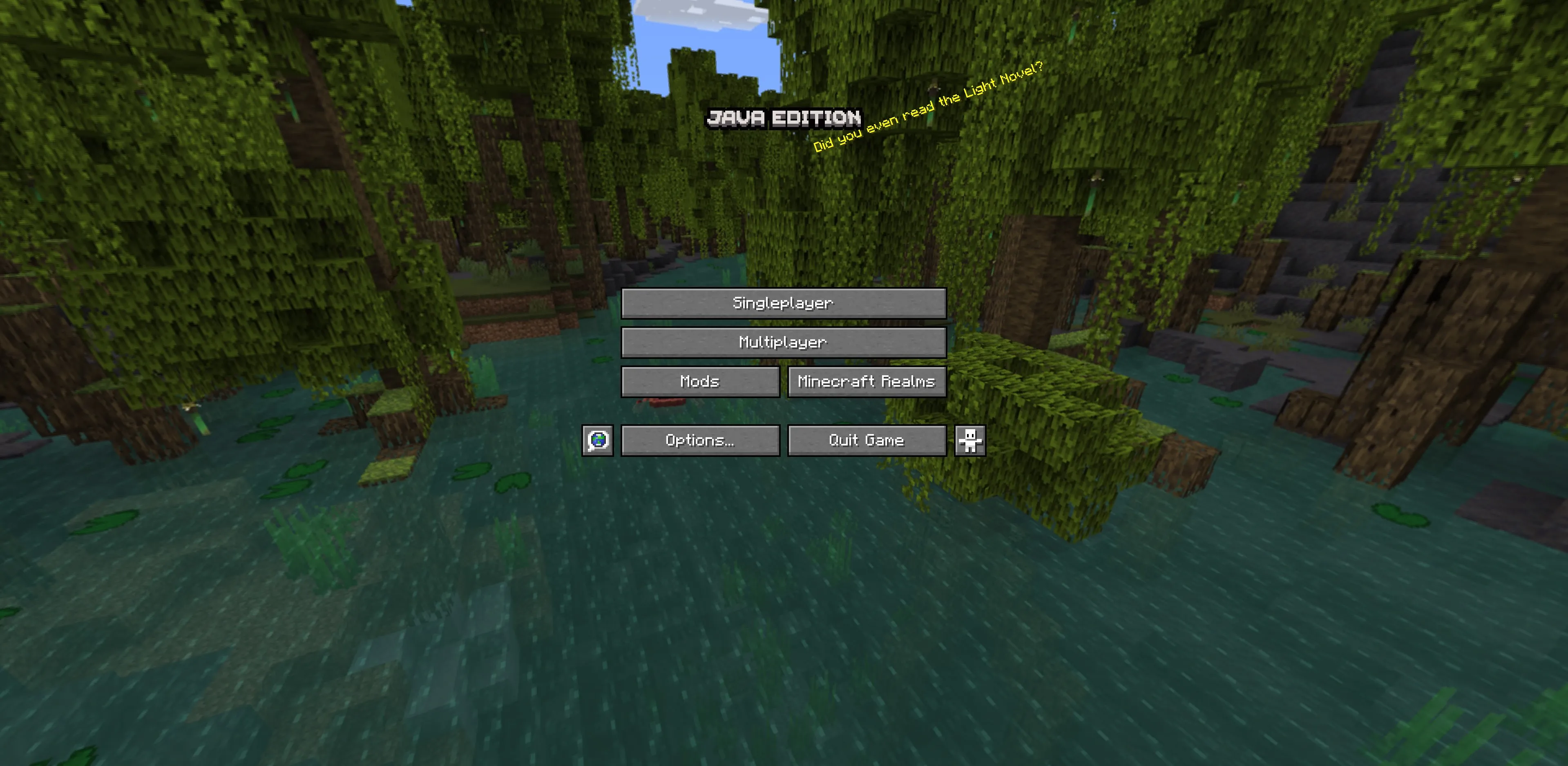 Begone, Tensura: Reincarnated Menu! — скриншот 1 (Текстуры, Minecraft)