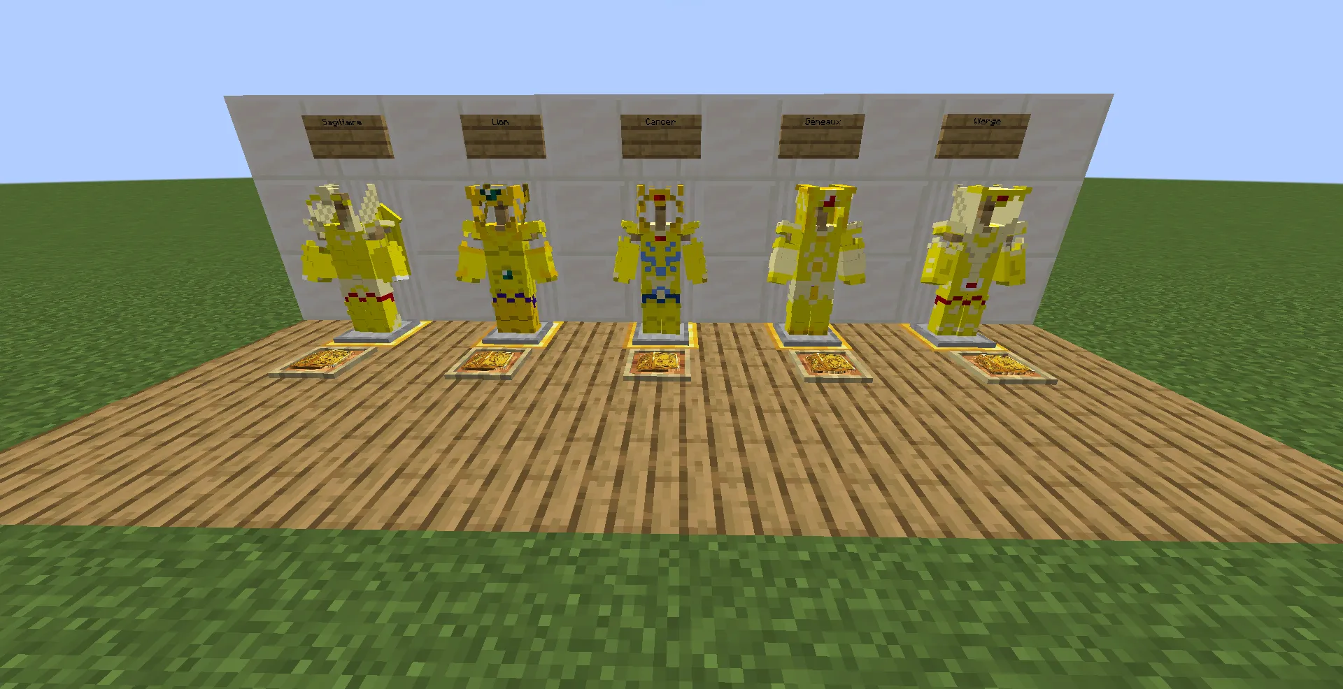 Saint Seiya New Generation — скриншот 13 (Моды, Minecraft)