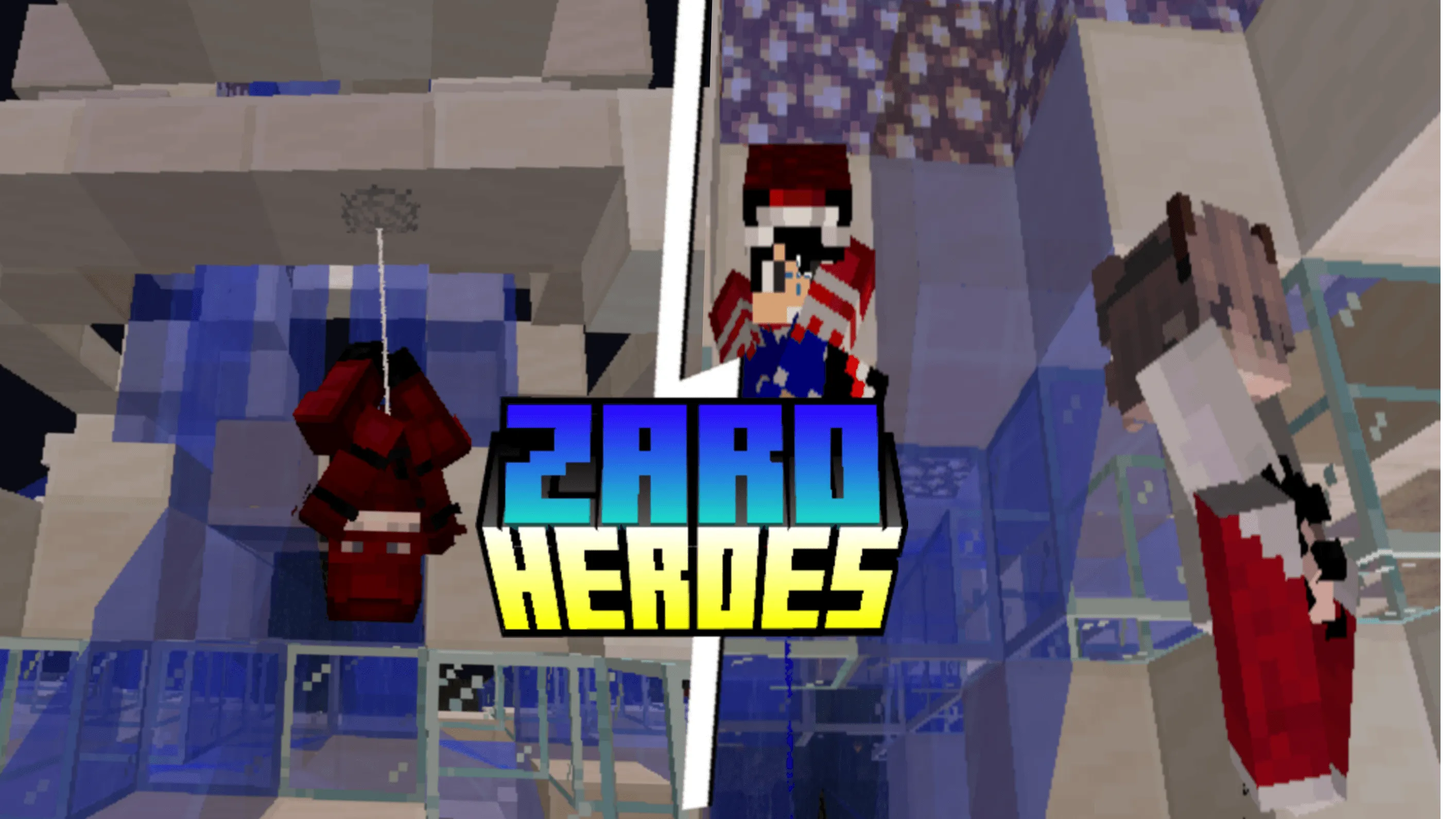 Zaroheroes (Fisk's Superheroes Heropack) — скриншот 4 (Аддоны, Minecraft)