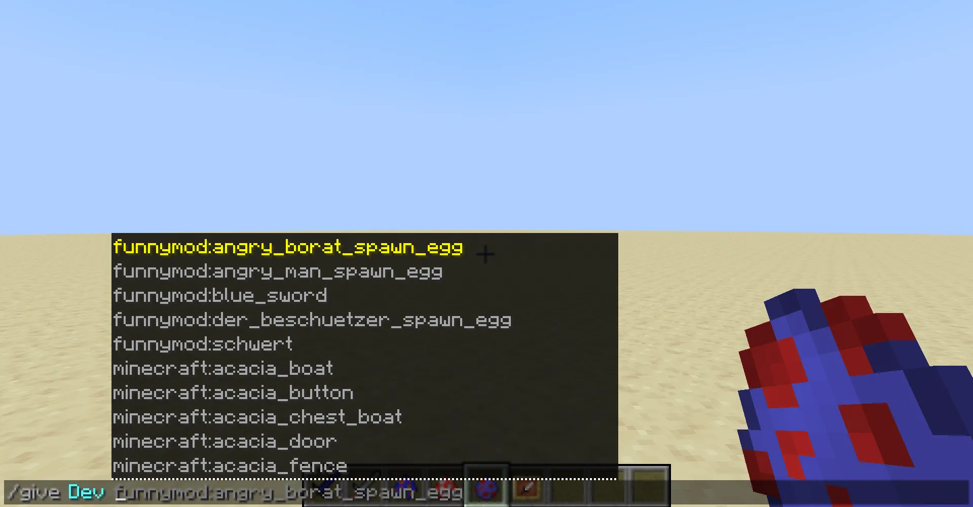 Funny Mobs by Florian Meixner, Моды, Minecraft