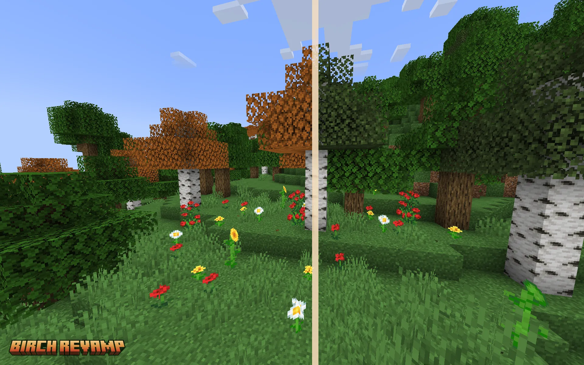 Birch Revamp, Текстуры, Minecraft