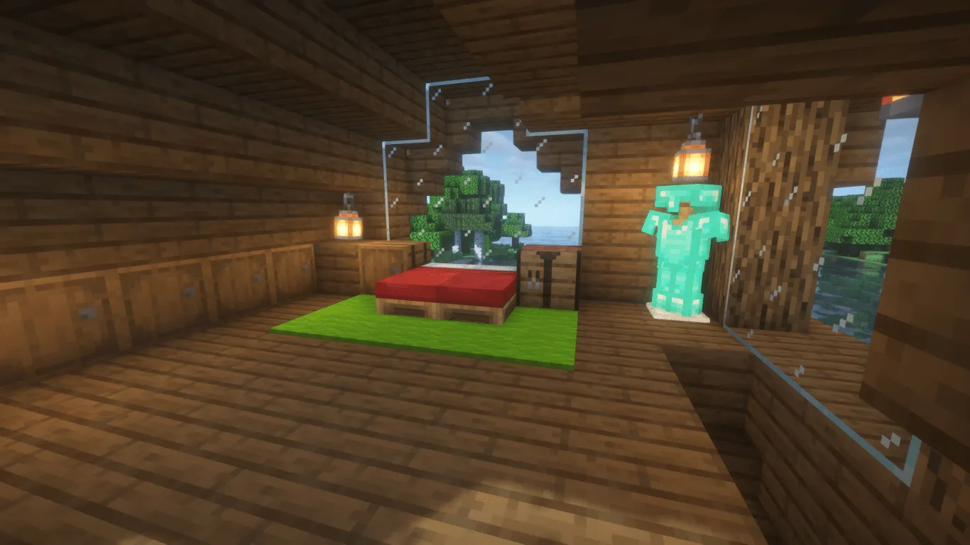 Floating Water House, Карты, Minecraft