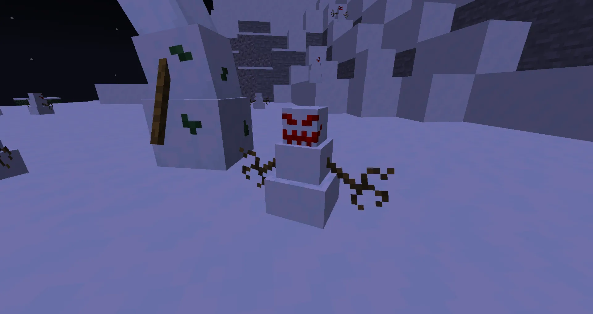 SCP-4230, The Snowman, Моды, Minecraft